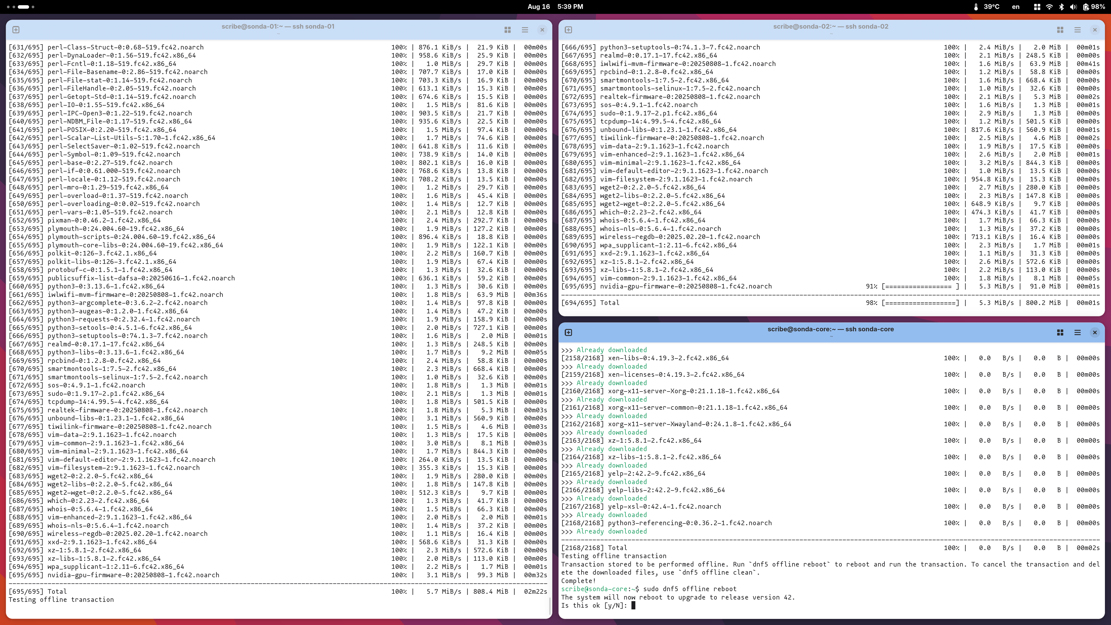 Node upgrade